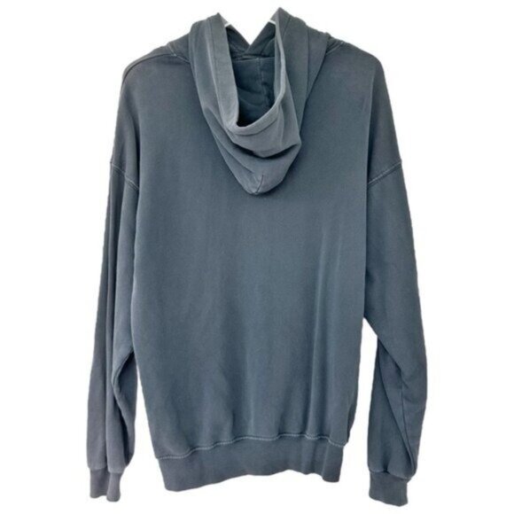 Anine Bing Rowe Eagle Ash Gray Oversized Pullover Hoodie Sweatshirt Size XS - Picture 8 of 13